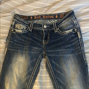 Rock Revival Blue Boot Cut Jeans